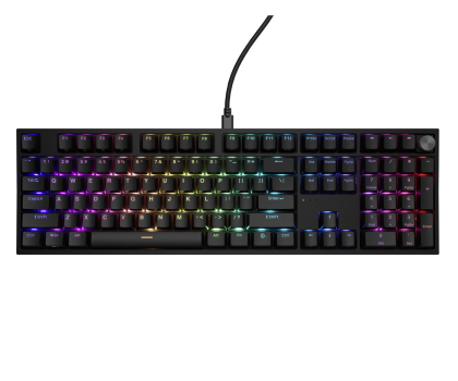 Klawiatura Genesis Thor 404 Outemu Peach Silent Czarna NKG-2298